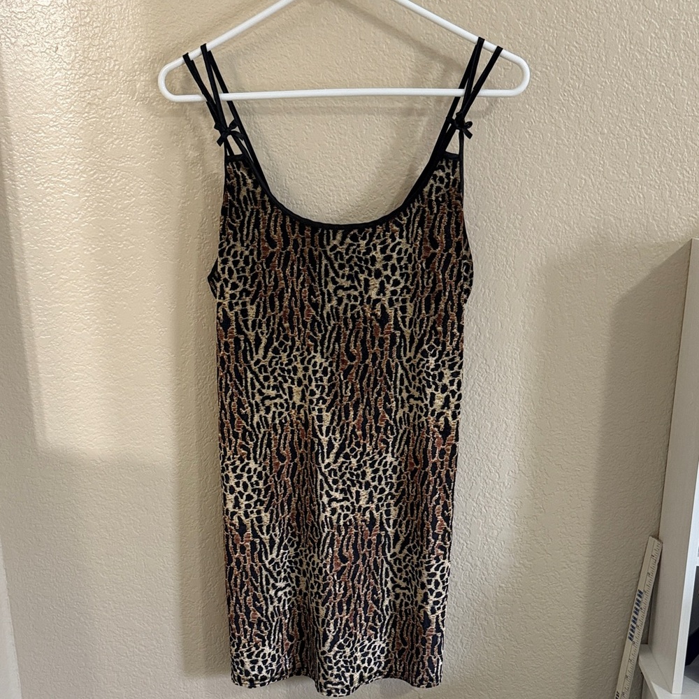 Vintage California Dynasty Leopard Print lingerie